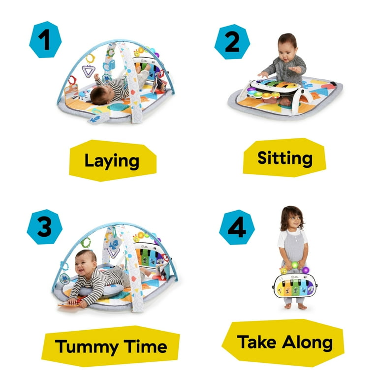 Gimnasio de Actividades Bebé Baby Einstein 4 en 1 con Piano