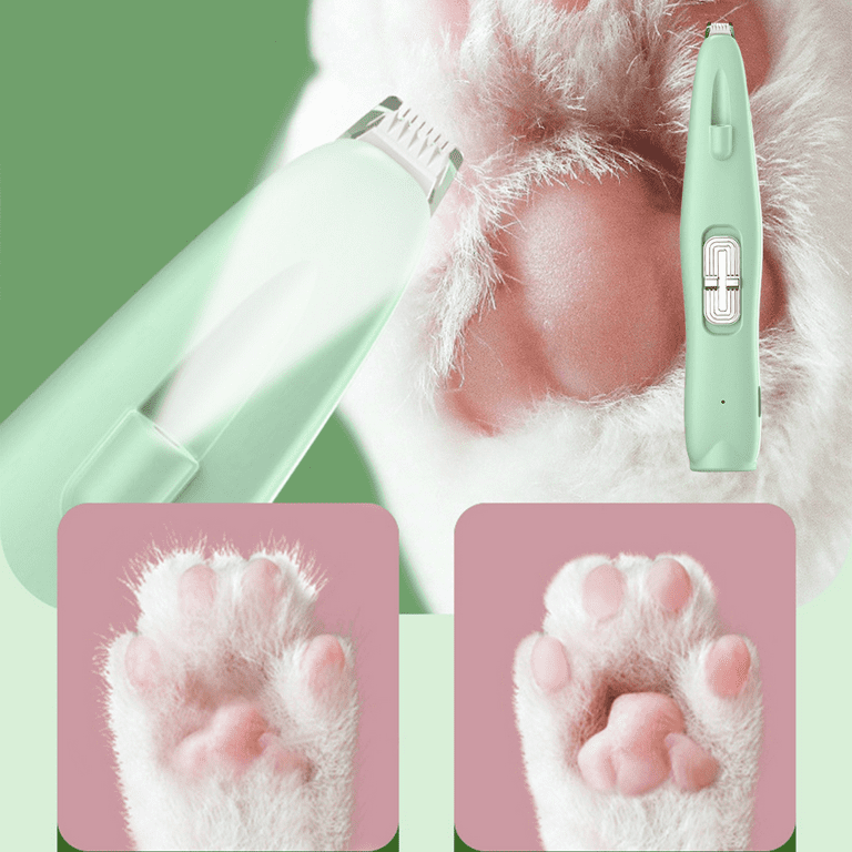 Recortadora para Mascotas JJBNSH Silenciosa con Luz LED USB
