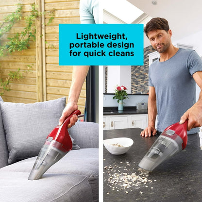 Aspiradora de Mano BLACK+DECKER Inalámbrica Dustbuster Compacta