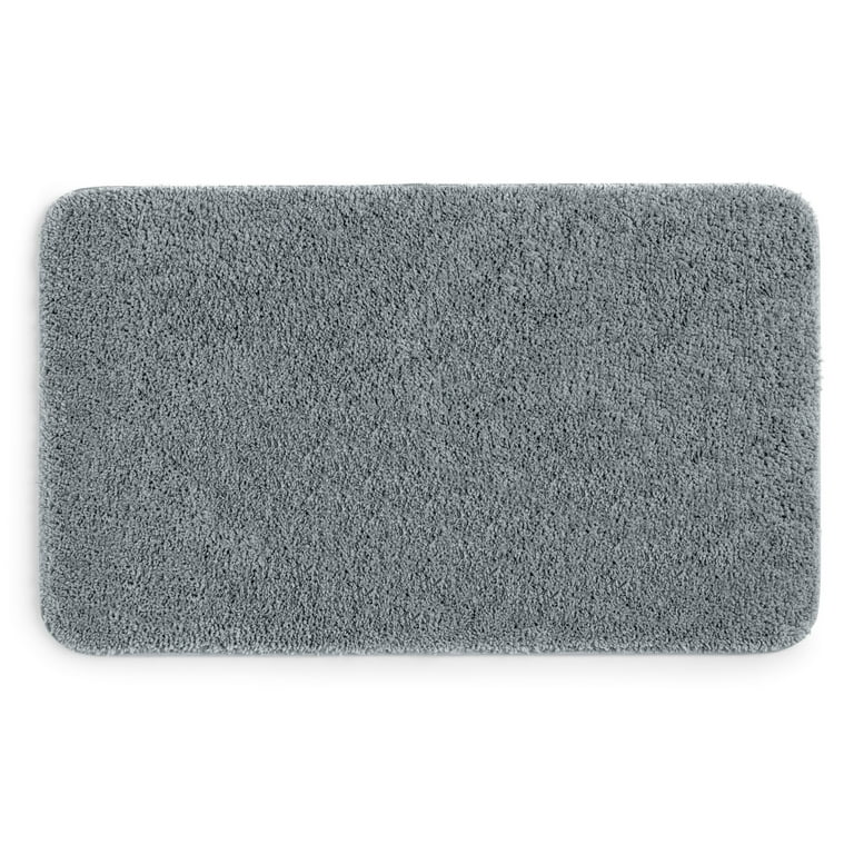 Alfombra de Baño Mainstays Antideslizante Gris 61x102 cm