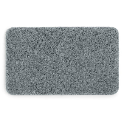 Alfombra de Baño Mainstays Antideslizante Gris 61x102 cm