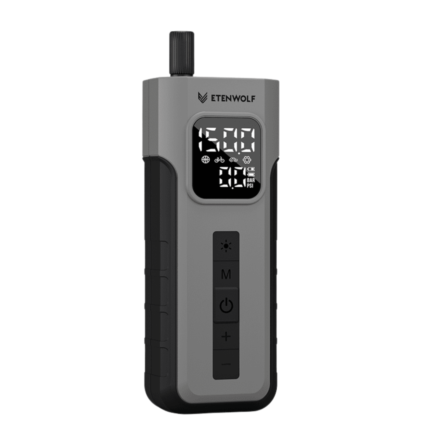 Inflador de Neumáticos Portátil ETENWOLF 150 PSI con Batería