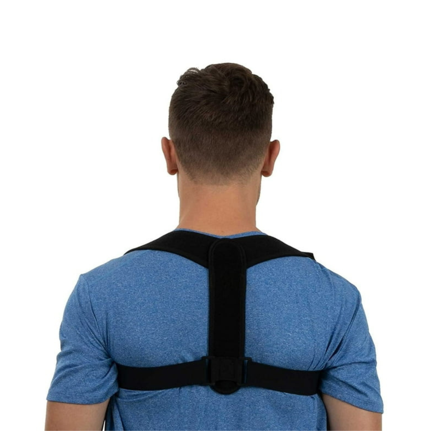Corrector de Postura Ajustable SIISLL Soporte Espalda Negro