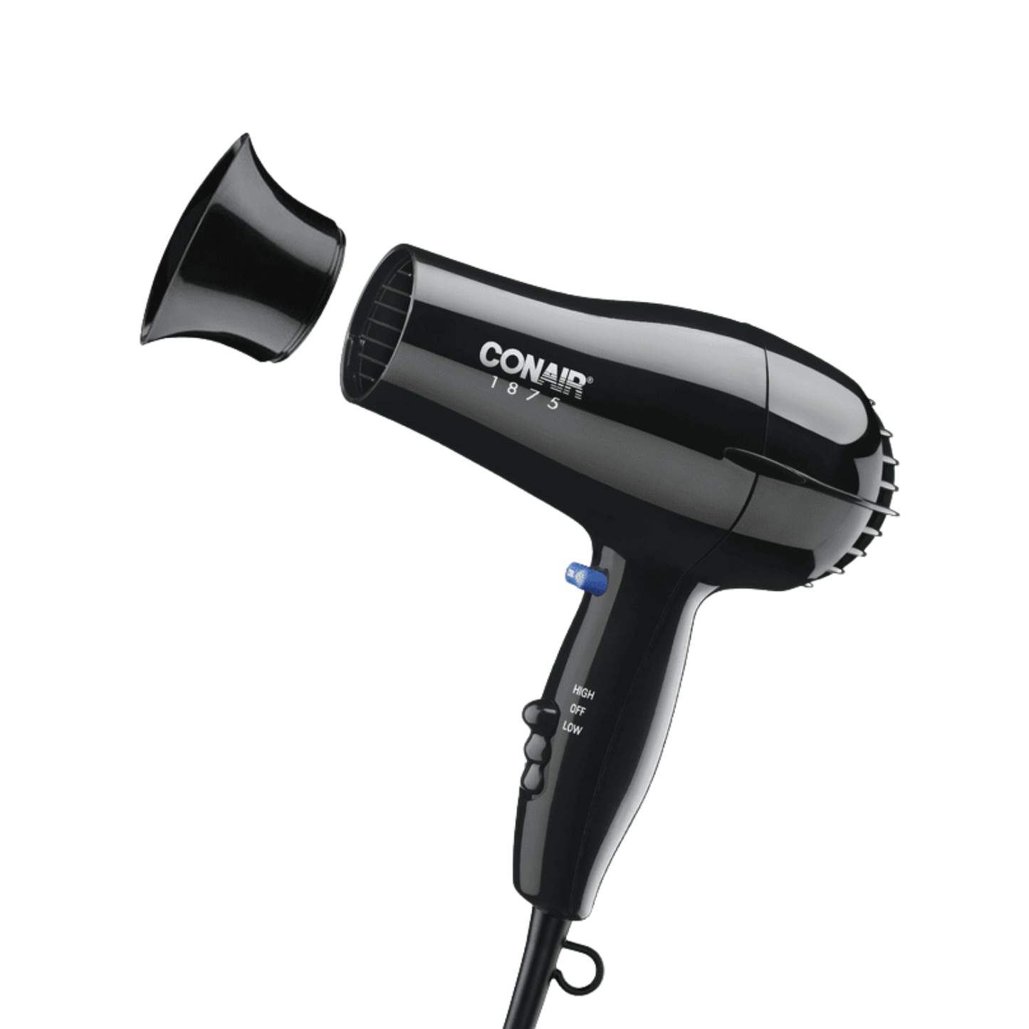 Secador de Cabello Conair 1875W con Concentrador Negro