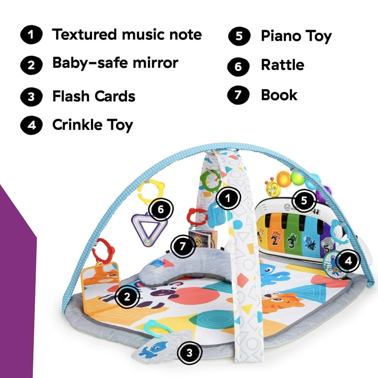Gimnasio de Actividades Bebé Baby Einstein 4 en 1 con Piano
