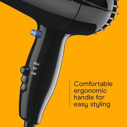 Secador de Cabello Conair 1875W con Concentrador Negro